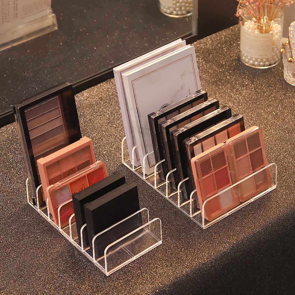 Compartment Transparent Makeup Organizer