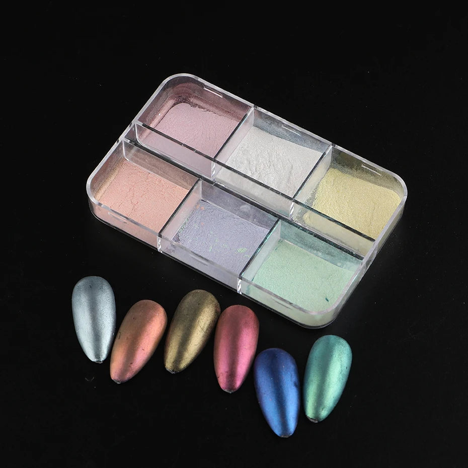 Full Beauty Moonlight Mirror Nail Powder Set