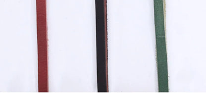 Genuine Leather Dog Leash for Small & Medium Pets