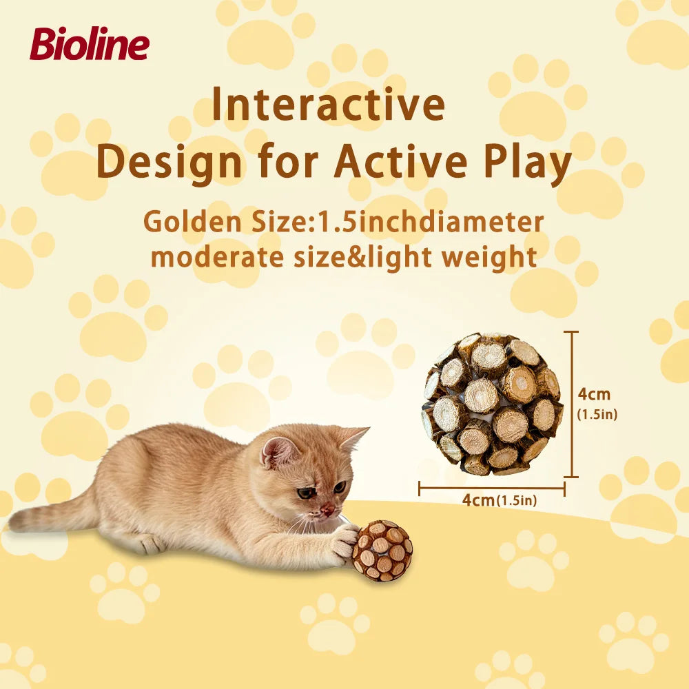 Silvervine Matatabi Cat Toy Ball