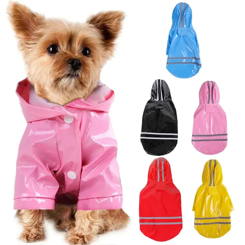 Waterproof Dog Raincoat with Hood