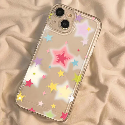 iPhone Case Stars Clear
