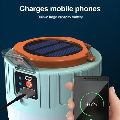 Solar Rechargeable Camping Lantern