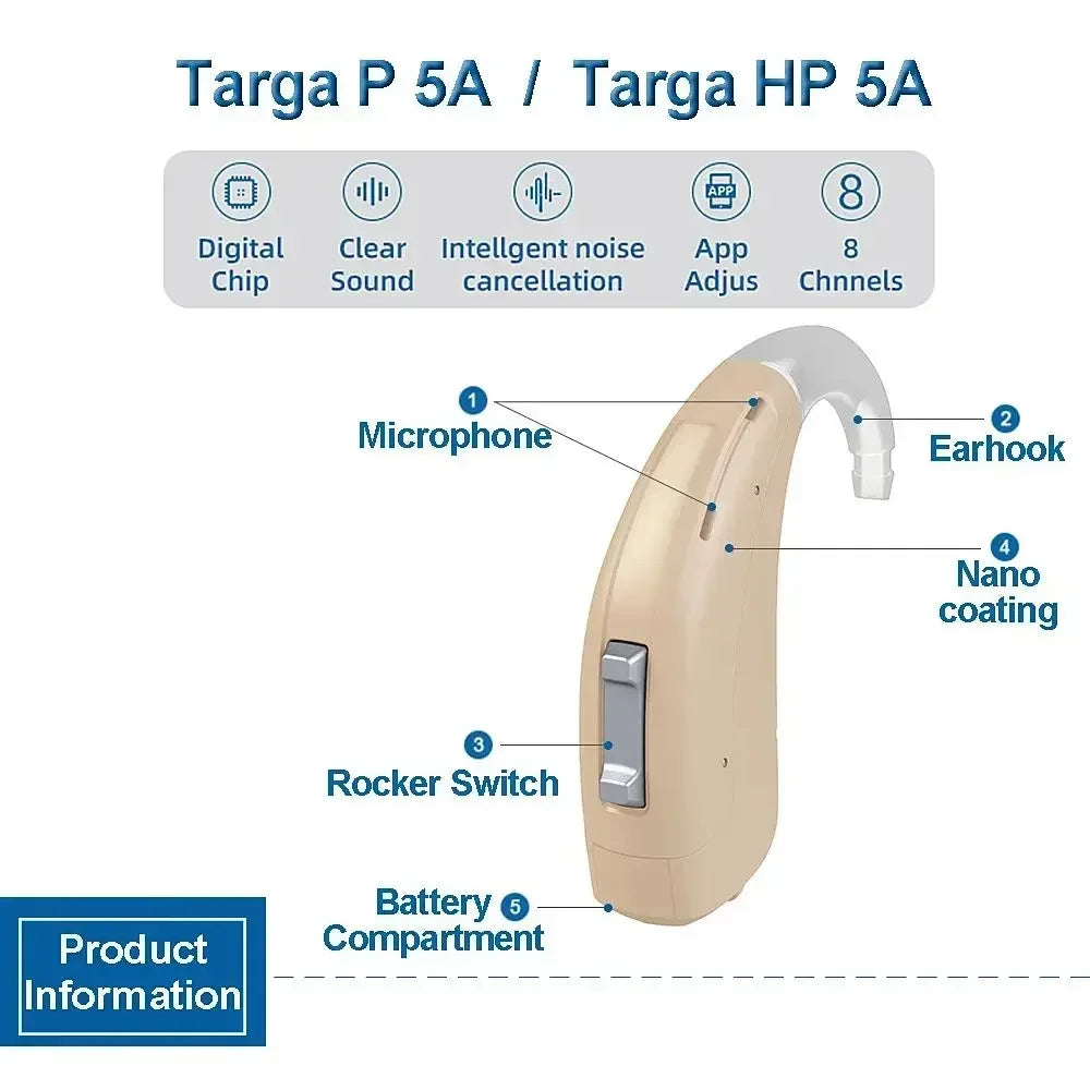 Rexton Targa P 5A Programmable Hearing Aid