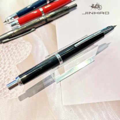 Retractable Fountain Pen with Converter