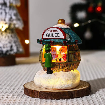Light-Up Mini Christmas Village House