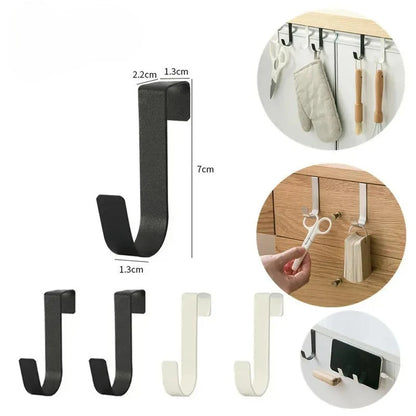 Multi-Purpose Cabinet Door Hook Rack