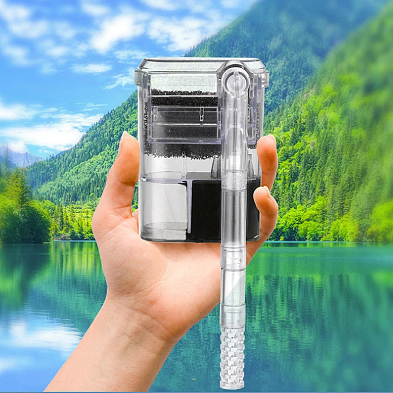 USB Mini Aquarium Hanging Filter Pump