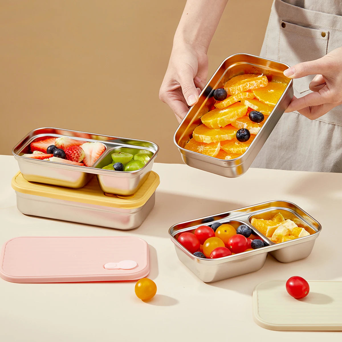 Leakproof Bento Food Container – 600ml–700ml