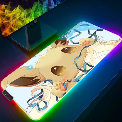 LED Backlit XXL Mouse Pad & Keyboard Mat
