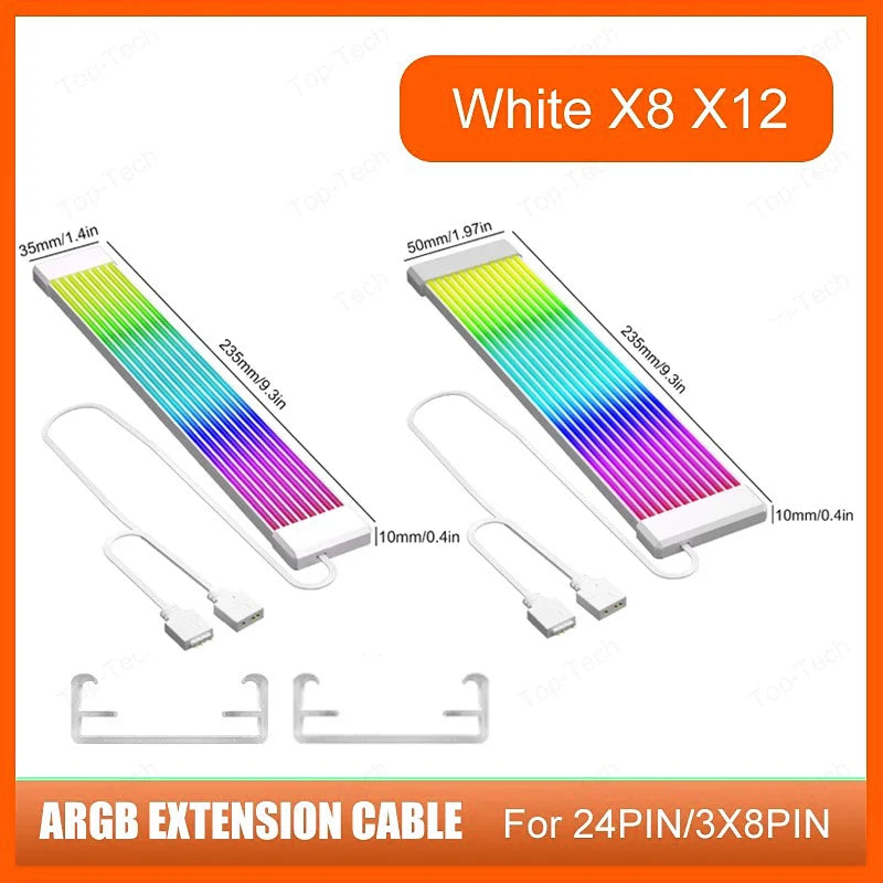 PC RGB Light Strip Cable Extension