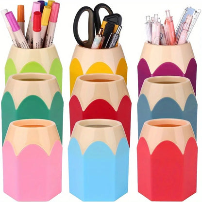 Pencil Shaped Desktop Pen Holder
