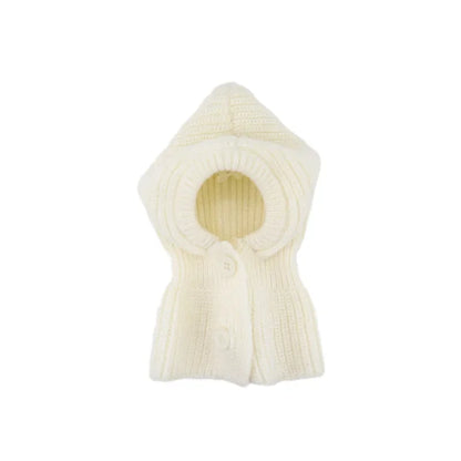 White Knit Sweater Jumpsuit for Small Dogs