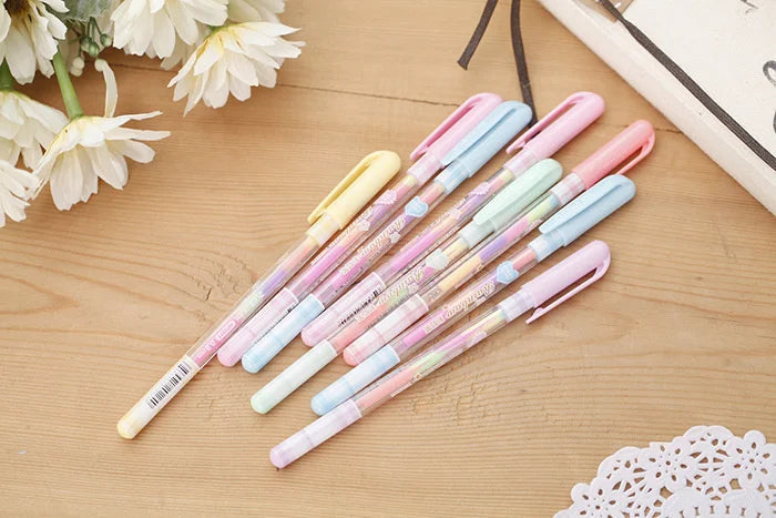 Rainbow Glitter Gel Pen