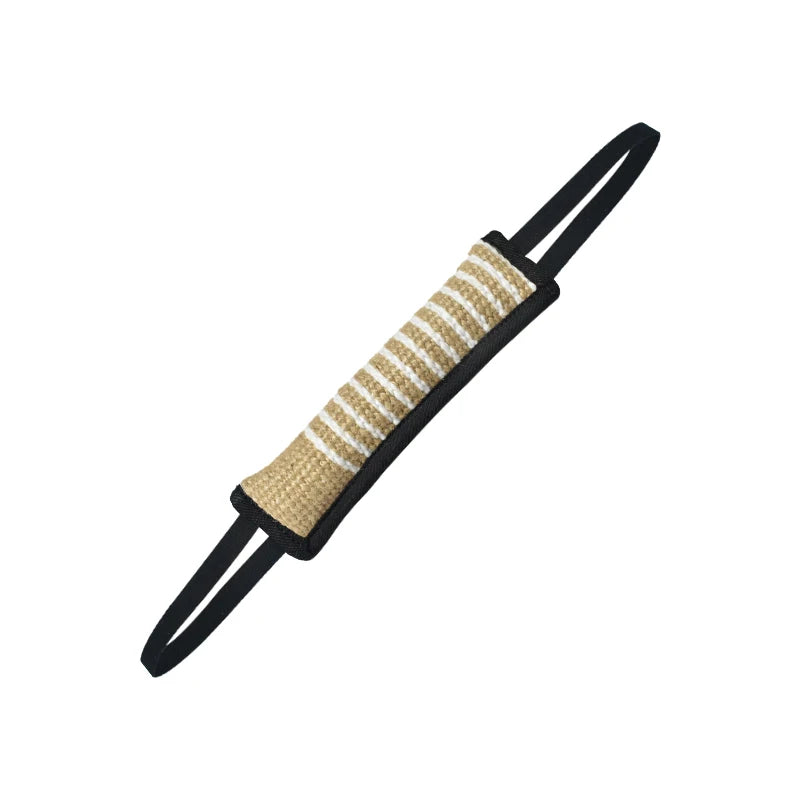 Linen Dog Bite Training Tug Toy
