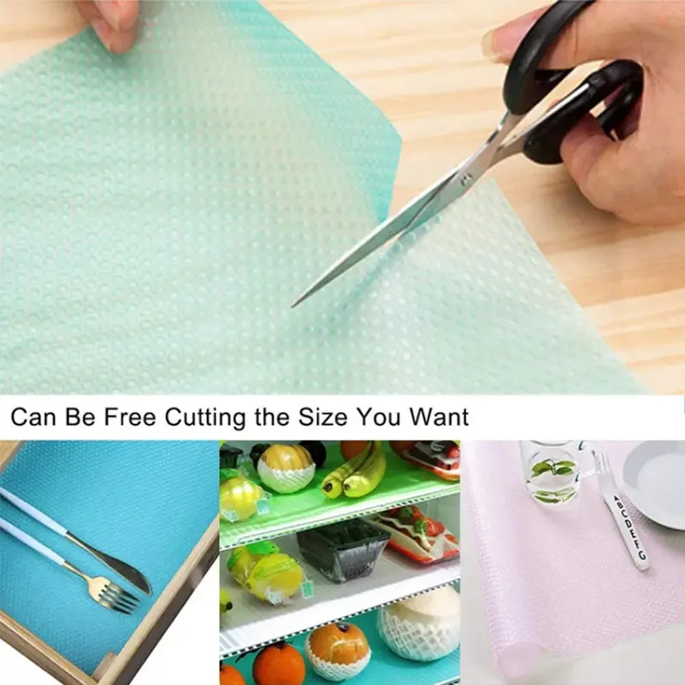 Washable Refrigerator Shelf Liners Set