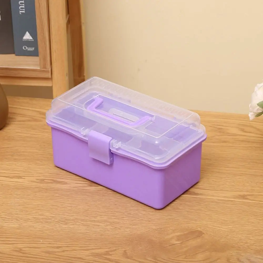 2/3 Layer Plastic Storage Box Organizer