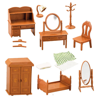 Dollhouse Miniature Furniture Toys Set
