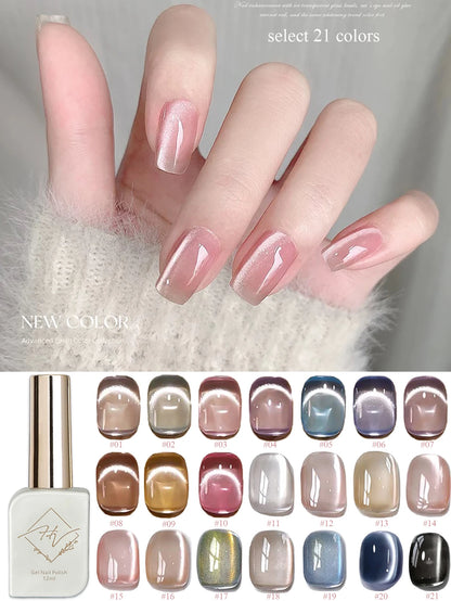 ZH Golden Cat Magnetic Gel Polish