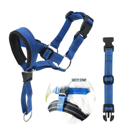 Adjustable Dog Muzzle Training Leash