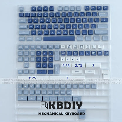 160-Key Double-Shot PBT SA Profile Keycaps for MX Mechanical Keyboards