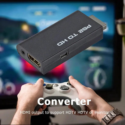 PS2 to HDMI Converter Adapter with Audio Output