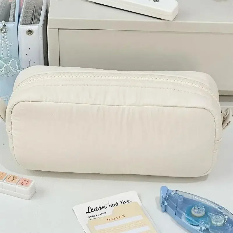 Minimalist Student Pencil Bag for School & Office Supplies