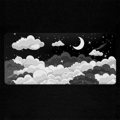 Anime Gaming Mouse Pad Skyscape Desk Mat