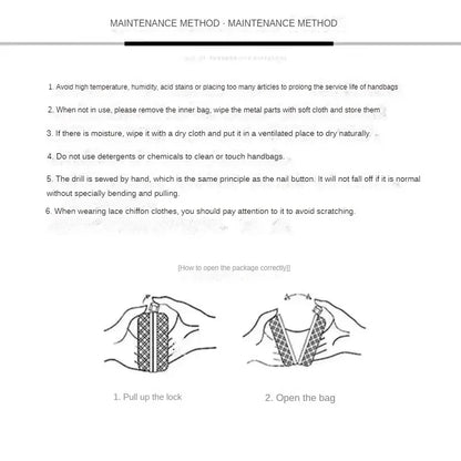 Rhinestone Tassel Handle Evening Bag