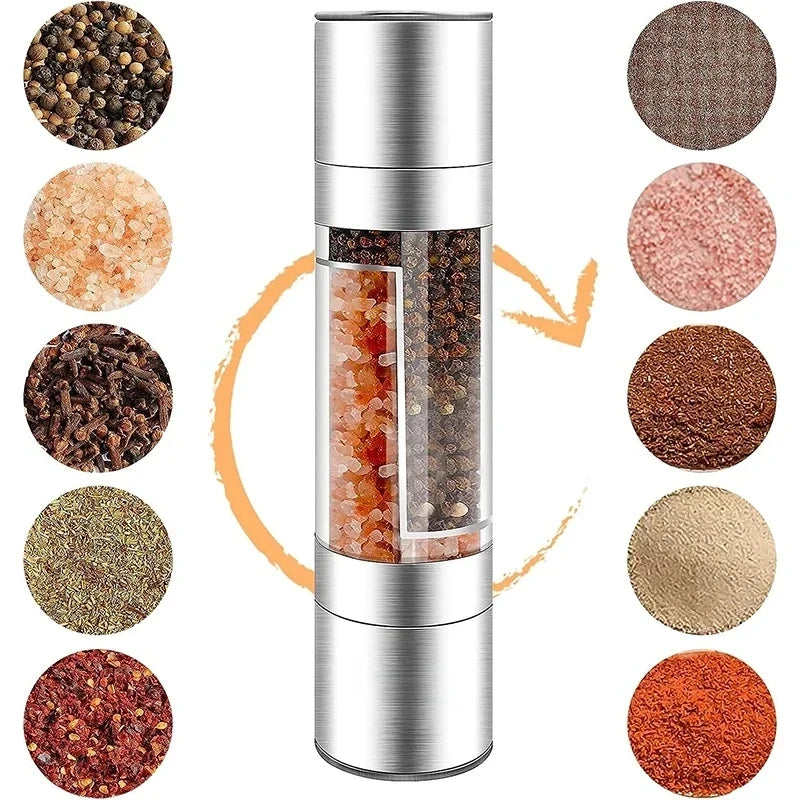 Manual Dual Salt and Pepper Mill