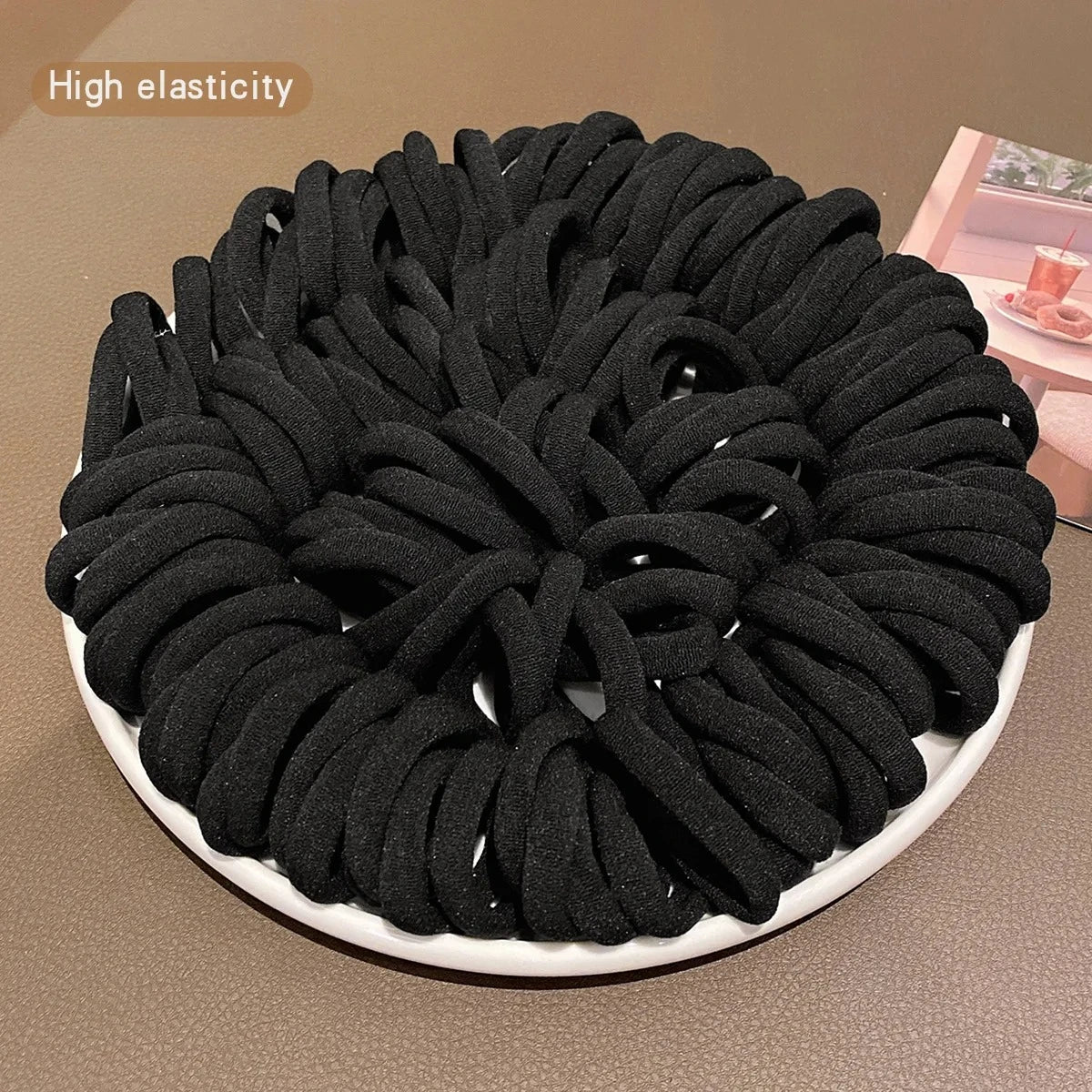 Colorful Elastic Hair Ties for Girls