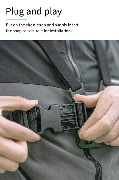 Adjustable Chest Mount for Action Cameras & Phones