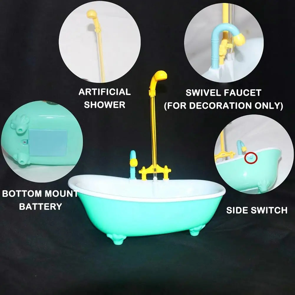 Automatic Parrot Bird Bath Shower Bowl