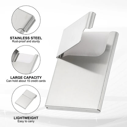 Slim Metal Business Card Holder