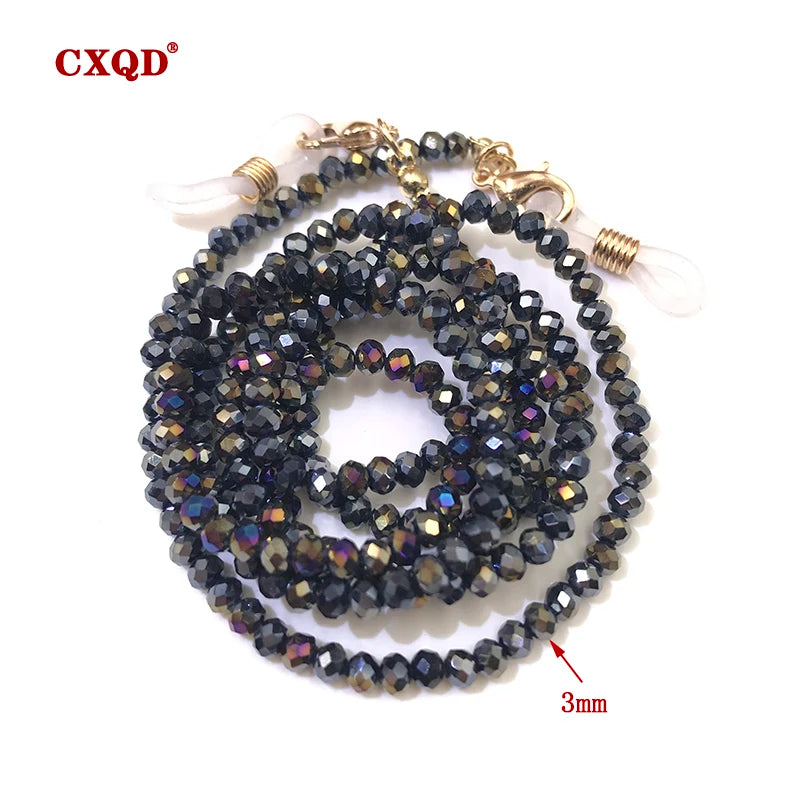 Women's Fashion Reading Glasses Chain Beaded Eyeglass Strap