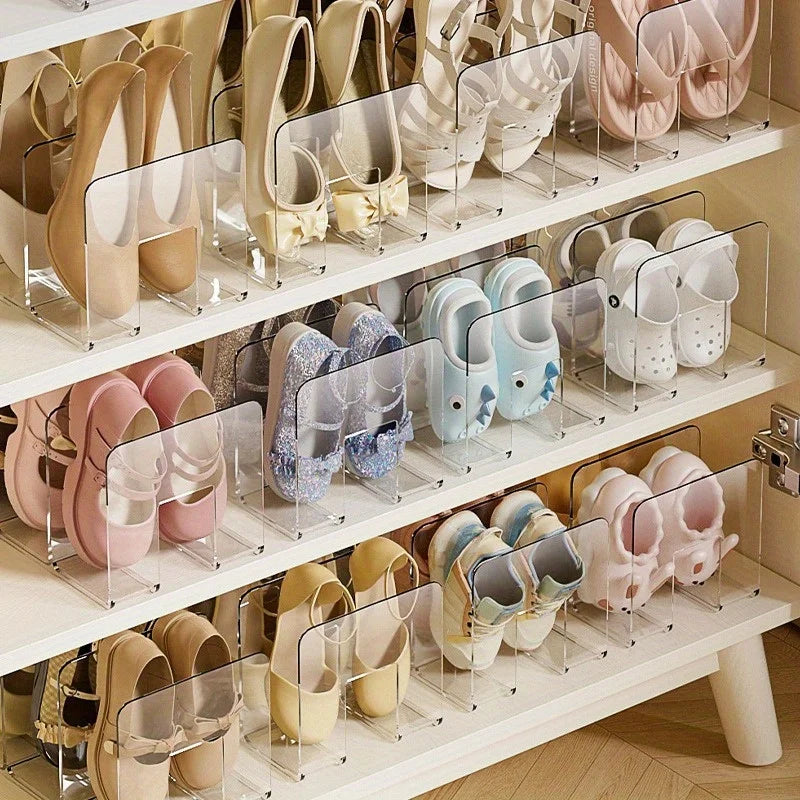 Transparent Shoe Storage Rack
