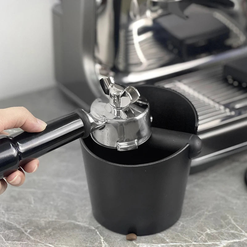 Coffee Knock Box with Detachable Knock Bar