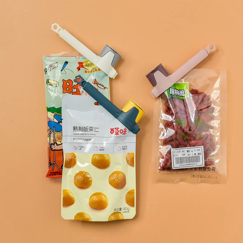 Pour Spout Food Storage Bag Clips