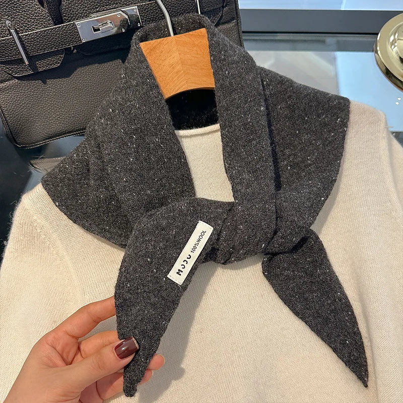 Women’s 100% Wool Triangle Scarf