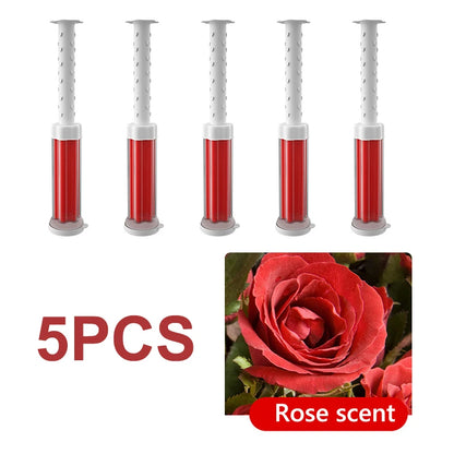 5Pcs/Set Flower Aromatic Toilet Cleaner Gel