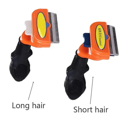 Pet Deshedding Grooming Comb for Cats & Dogs