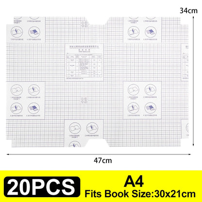 Clear Self-Adhesive Book Covers