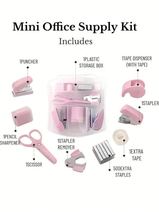 Mini Office Supply Kit Set