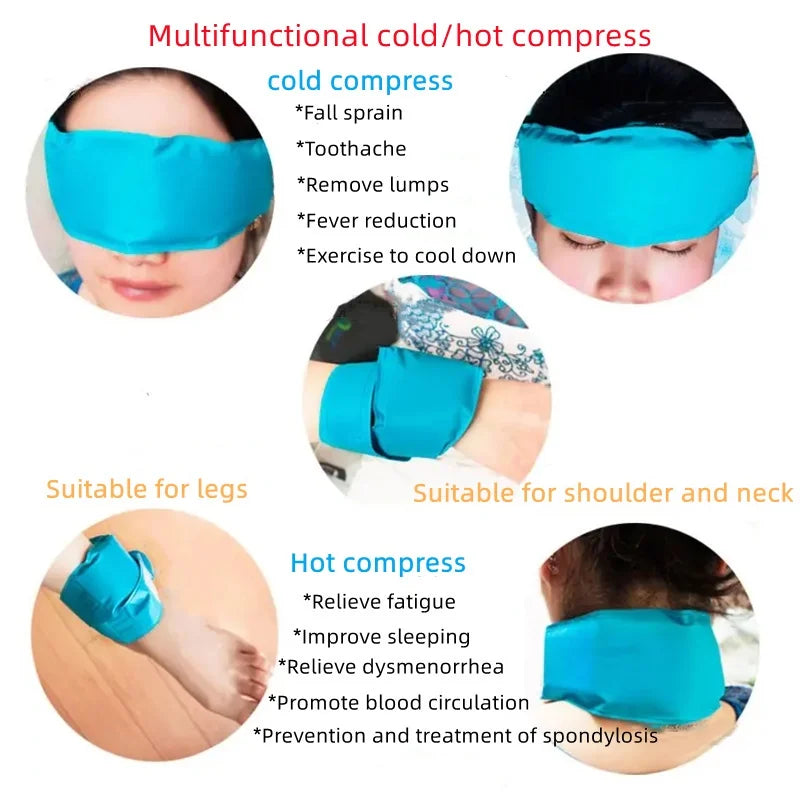 Reusable Hot & Cold Gel Headband Compress