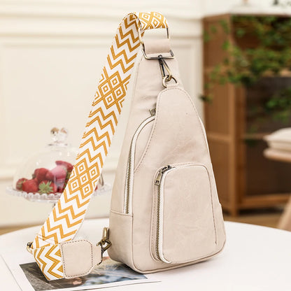 Women’s PU Leather Crossbody Sling Bag