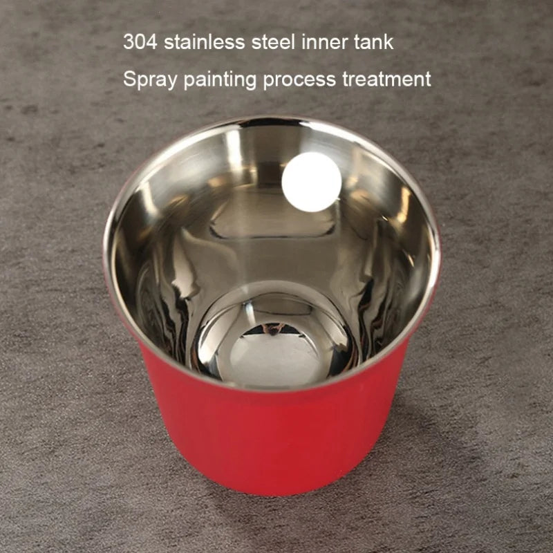 Reusable 304 Stainless Steel Coffee Cup