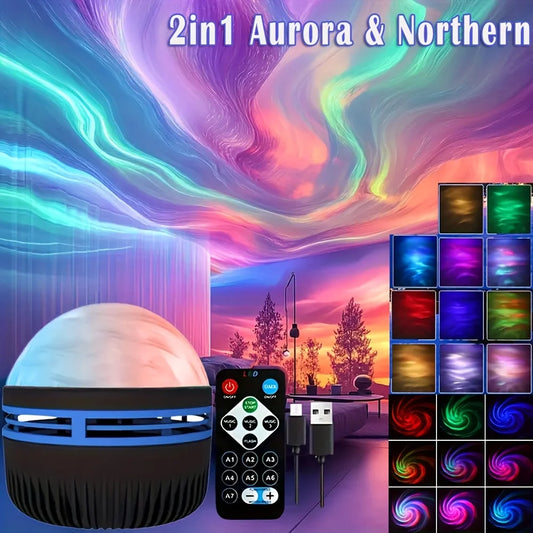 LED Starry Sky Galaxy Projector Night Light