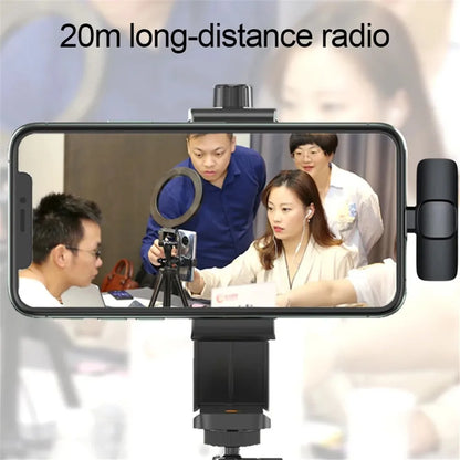 2.4GHz Wireless Lavalier Microphone Kit