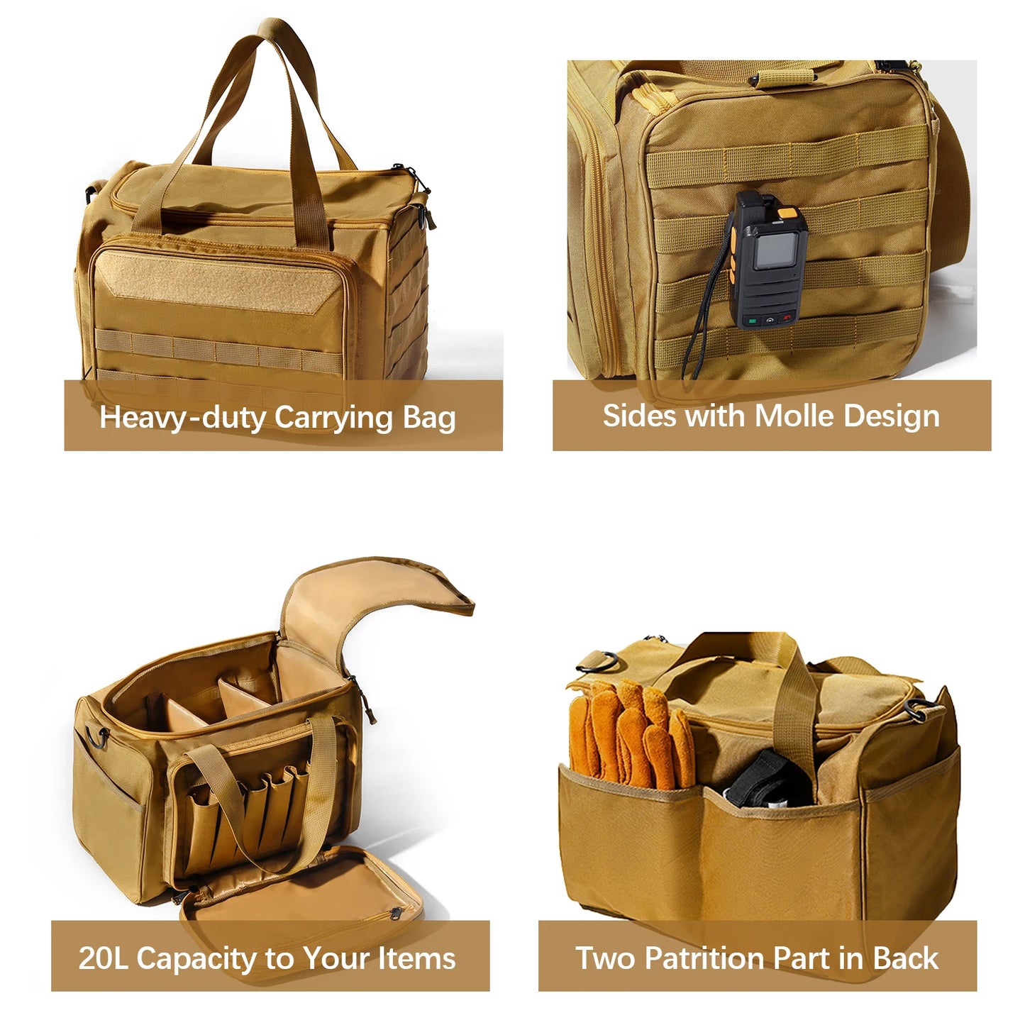 Durable Oxford Shoulder Organizer