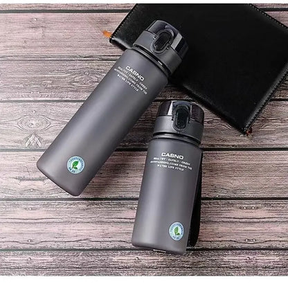 1-2Pcs Portable Sports&Fitness Frosted Water Bottle